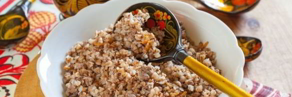 гречка с фаршем на сковороде