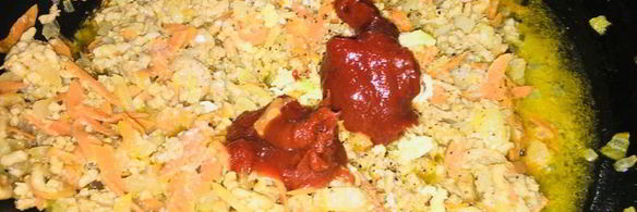 гречка с фаршем