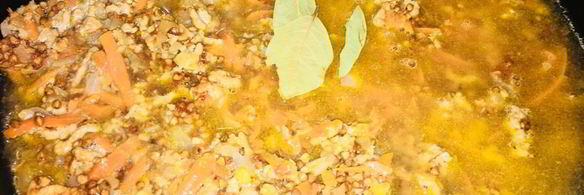 гречка с фаршем