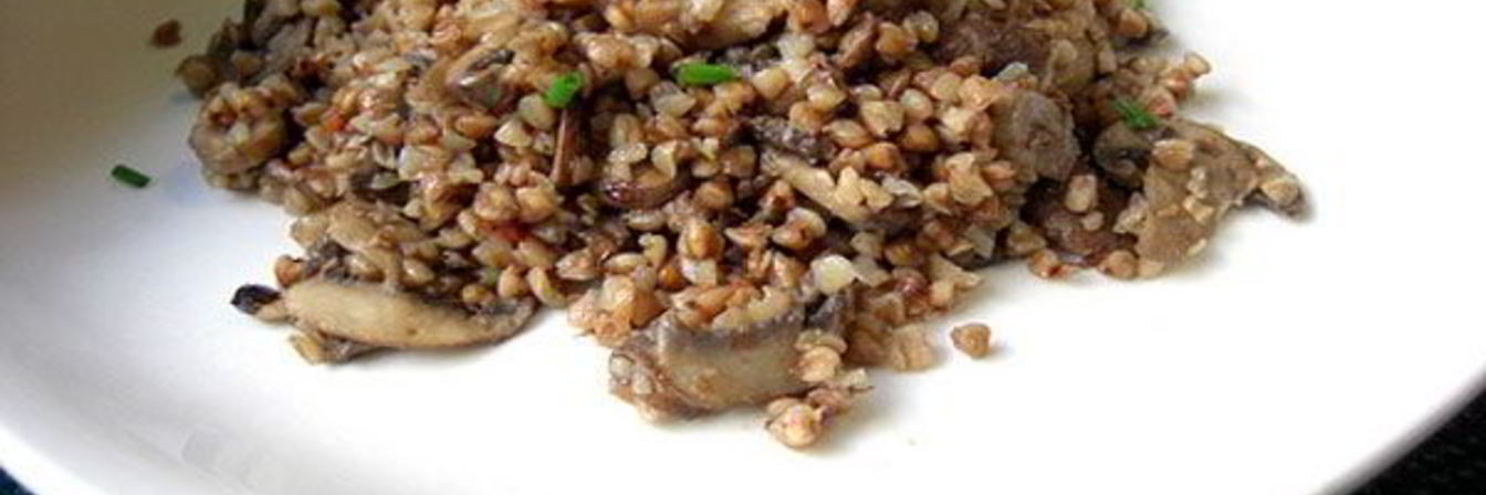 Гречка с грибами в мультиварке