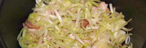 гречка с грудинкой в мультиварке