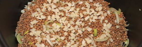 гречка с грудинкой в мультиварке