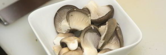 гречка с луком и вешенками