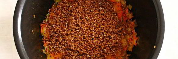 гречка с морковью и луком в мультиварке