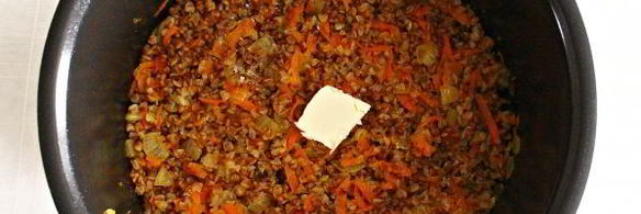 гречка с морковью и луком в мультиварке