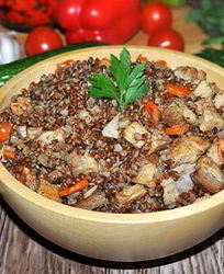 Гречка с мясом