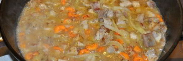 гречка с мясом