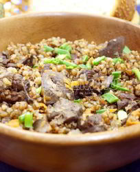 Гречка с печенью