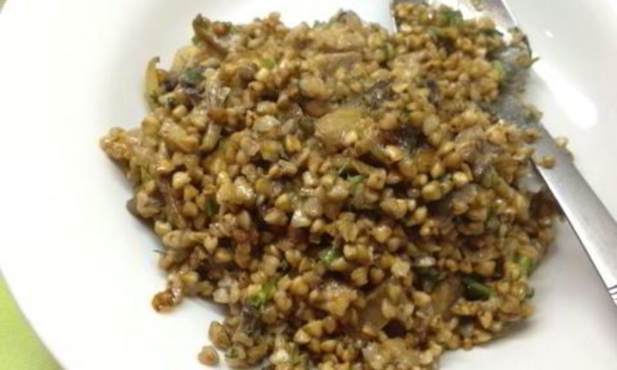 Рецепт гречки с шампиньонами