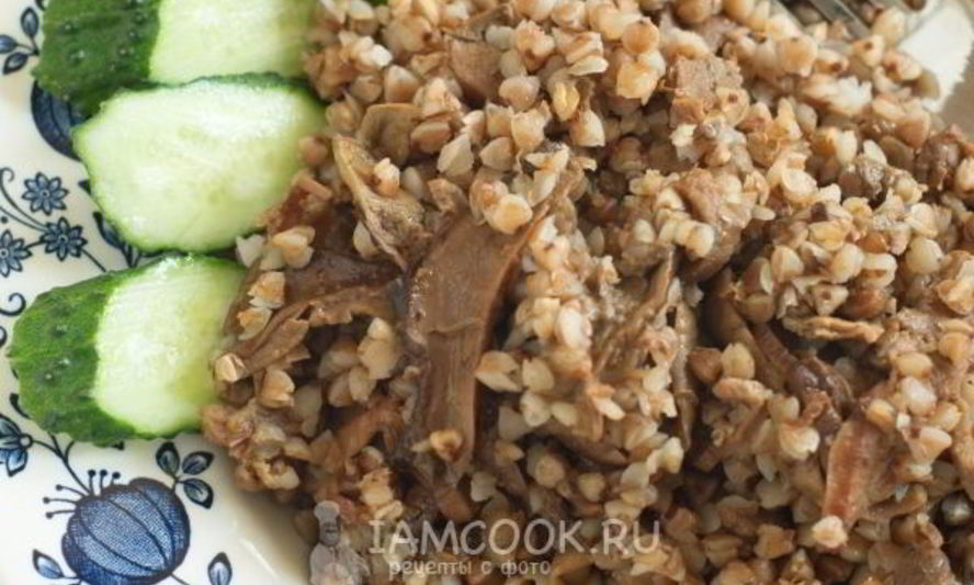 Рецепт гречки с сушеными грибами