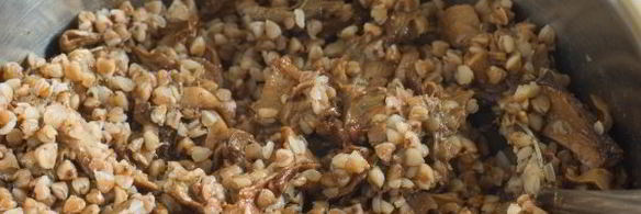 гречка с сушеными грибами