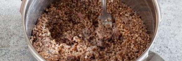 гречка с тушенкой в скороварке