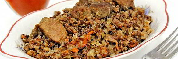 гречка со свининой в мультиварке