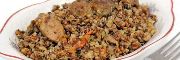 гречка со свининой в мультиварке