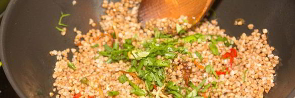 гречка в азиатском стиле