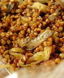 Гречка в рукаве в духовке