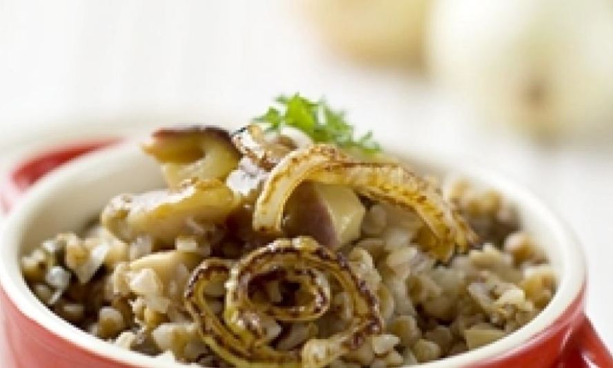 Рецепт гречневой каши с грибами