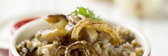 гречневая каша с грибами