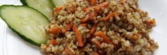 гречневая каша с морковью