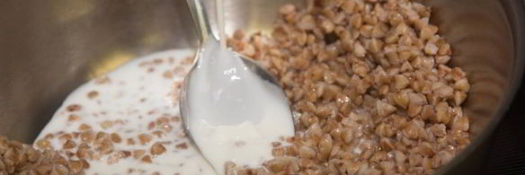 гречневая каша с тирамису