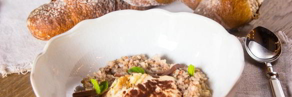 гречневая каша с тирамису