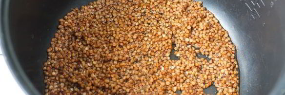 молочная гречневая каша в мультиварке