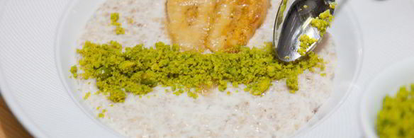 каша овсяная с жареными бананами