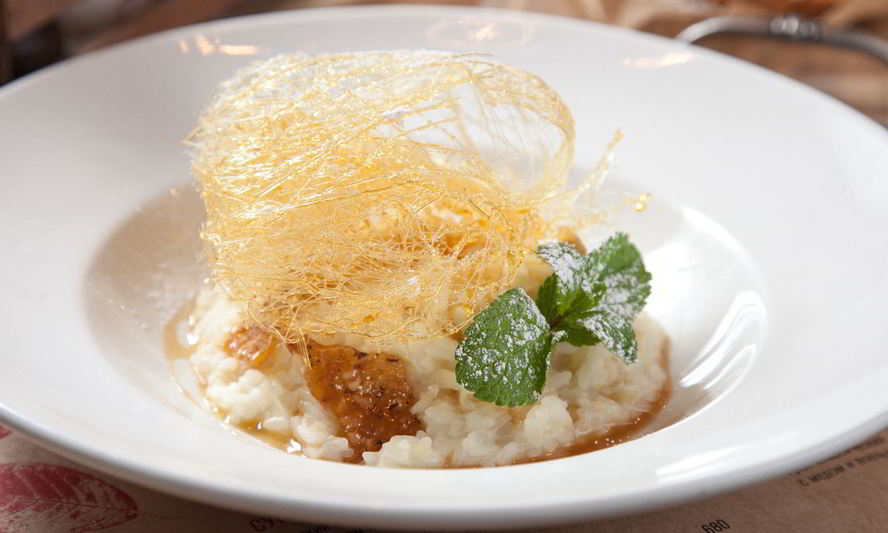 Рецепт каши рисовой с карамелью