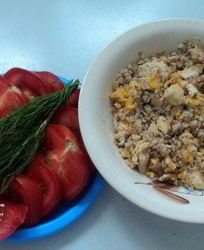 Каша с мясом в мультиварке