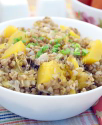 Каша с тыквой