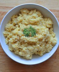 Каша ячневая на воде с маслом