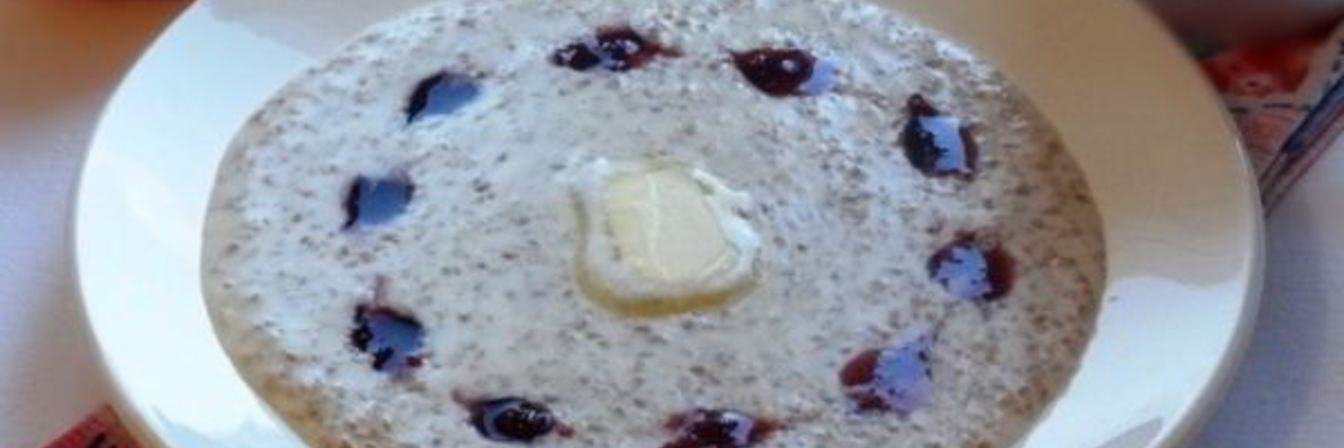 Пшеничная каша на молоке