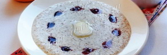 пшеничная каша на молоке