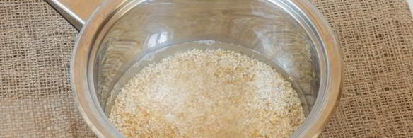 пшеничная каша с бананом