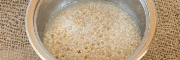 пшеничная каша с бананом