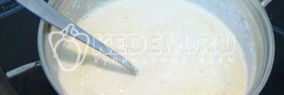 пшенная каша на молоке