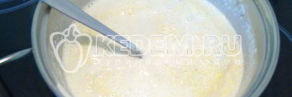 пшенная каша на молоке