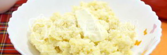 пшенная каша на молоке