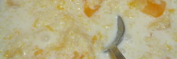 пшенная каша с тыквой