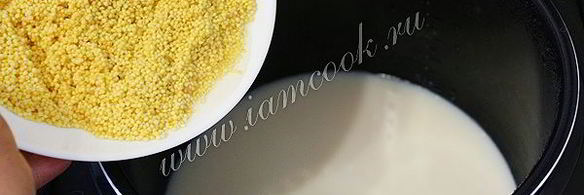 пшенная каша в мультиварке