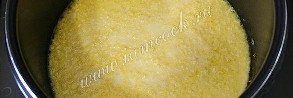 пшенная каша в мультиварке