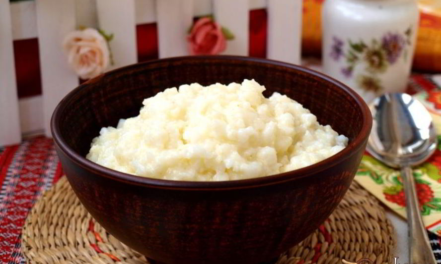 Рецепт рисова-пшенной каша на молоке