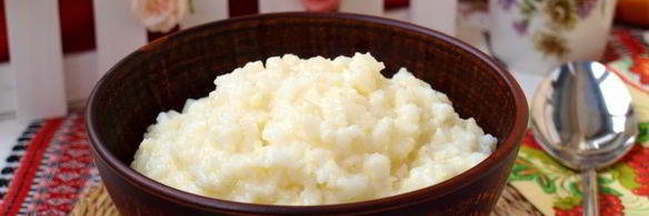 рисово-пшенная каша на молоке