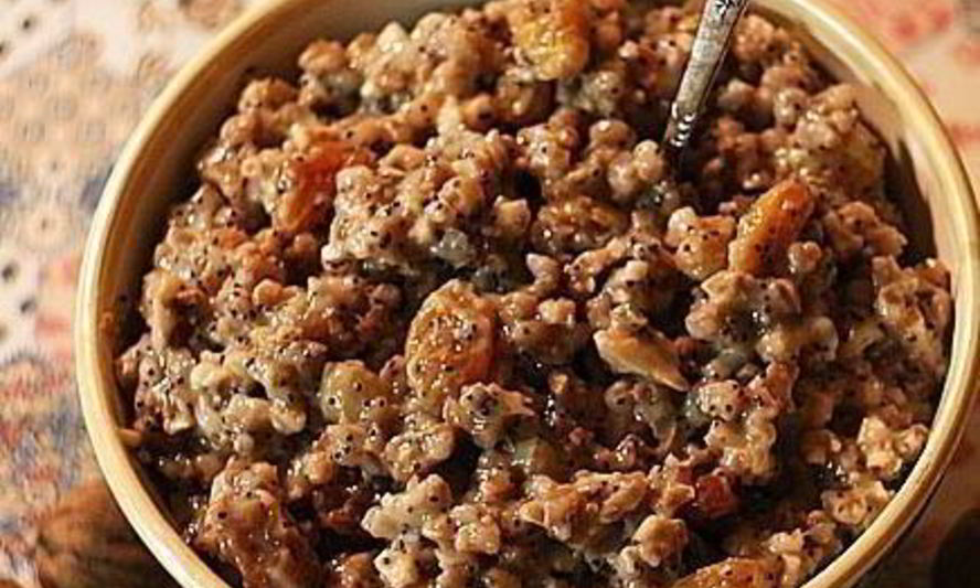 Рецепт рождественской кутьи