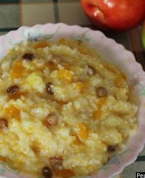 Тыквенная каша с рисом