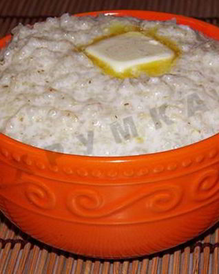 Ячневая каша в мультиварке на молоке классическая