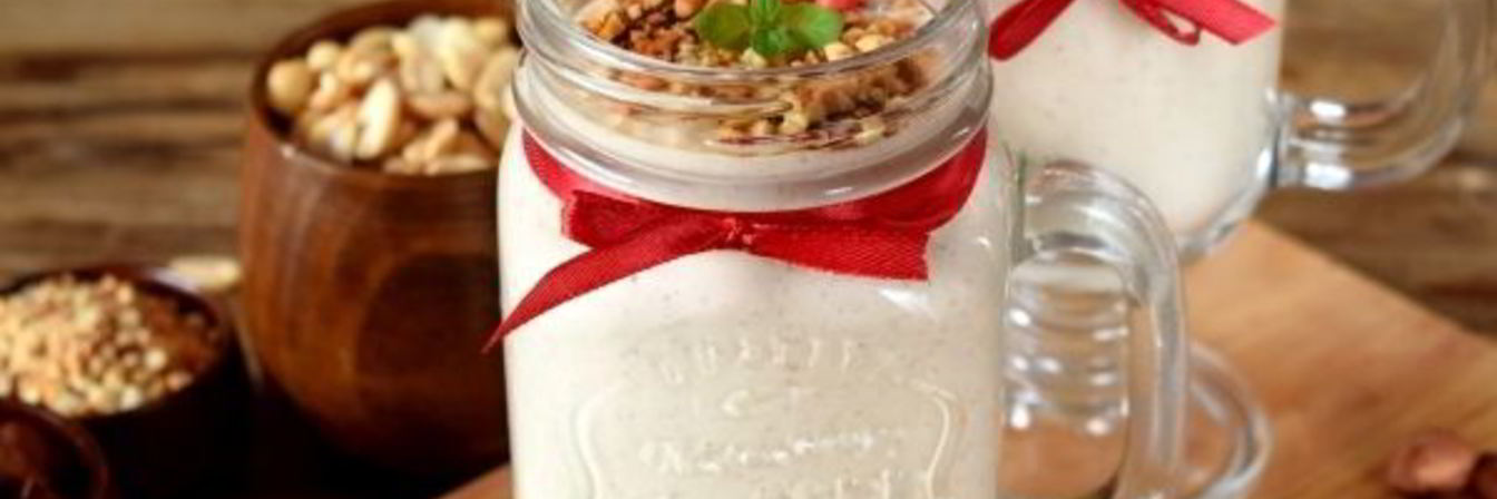 Арахисовый протеиновый коктейль