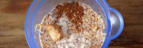 арахисовый протеиновый коктейль