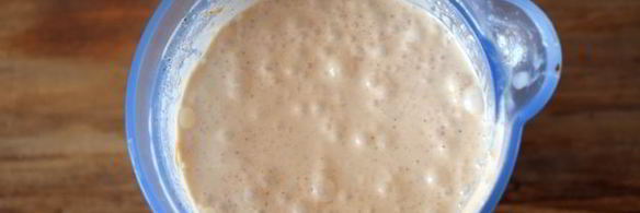 арахисовый протеиновый коктейль