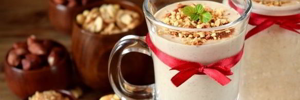 арахисовый протеиновый коктейль